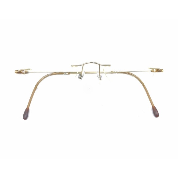 Silhouette Titanium Matte Gold Rimless Eyeglasses Frames 19 140 Austria Designer - Picture 12 of 13